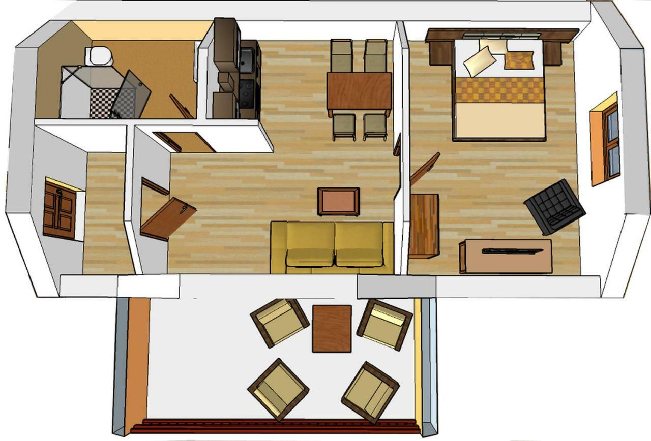 Apartmány Best I. Bešeňová Besenova Exterior foto